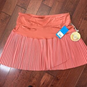 GGBlue Pleated Coral Skort NWT